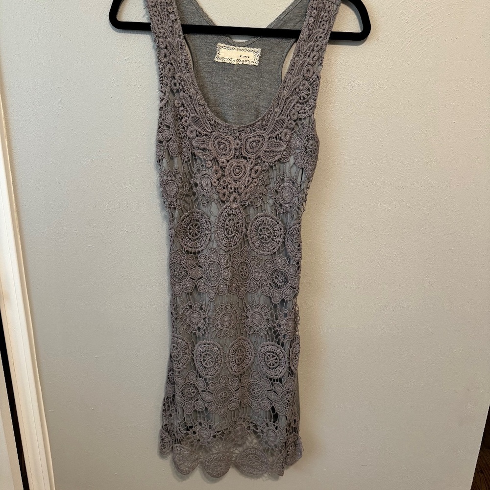 Crochet Racerback Dress
